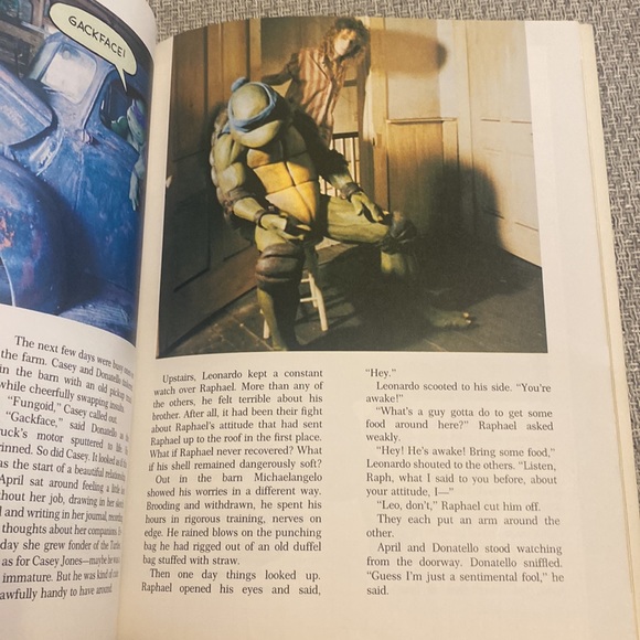 Teenage Mutant Ninja Turtles The Storybook based on the Movie 1990 Random House - Picture 3 of 6
